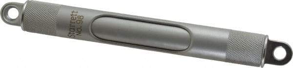 Starrett - 8" Long x 3/4" Wide, Level Replacement Tube and Plug - Black, Use With 98-8 Machinists' Levels - A1 Tooling