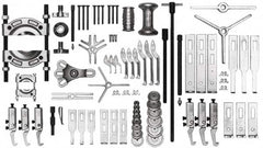 Proto - 74 Piece, Puller Set - A1 Tooling