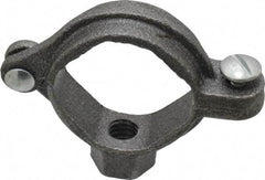 Value Collection - 1" Pipe, 3/8" Rod, Extension Split Pipe Clamp - 180 Lb Capacity, Malleable Iron - A1 Tooling