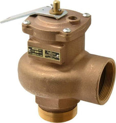 Conbraco - 2" Inlet, 2" Outlet, High Capacity Steam Relief Valve - 15 Max psi, Bronze, 3,150 Lb per Hour - A1 Tooling