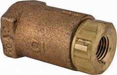 Conbraco - 1/4" Bronze Check Valve - Inline, FNPT x FNPT - A1 Tooling