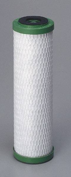 Pentair - 2-7/8" OD, 0.5µ, Carbon Briquette/Resin Giardia & Cryptosporidium Reduction Cartridge Filter - 9-3/4" Long, Reduces Tastes, Odors & Sediments - A1 Tooling