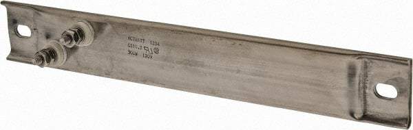 Hotwatt - 120 Volt, 300 Watt, 10-1/2" Long Channel Strip Heater - 5-1/4" Hot Length, 19 Watt per Sq In - A1 Tooling