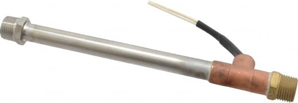 Hotwatt - 6.37" Long 400 Watt Inline Heater - 22 Watt/Sq In, 120 Volt, 12 Leads - A1 Tooling