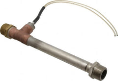 Hotwatt - 8.44" Long 750 Watt Inline Heater - 136 Watt/Sq In, 120 Volt, 12 Leads - A1 Tooling