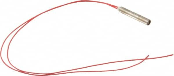 Hotwatt - 120 Volt, 1/4" Diam, 30 Watt, Low Density Cartridge Heater - 1-1/2" Long, 30 Watts per Sq In - A1 Tooling