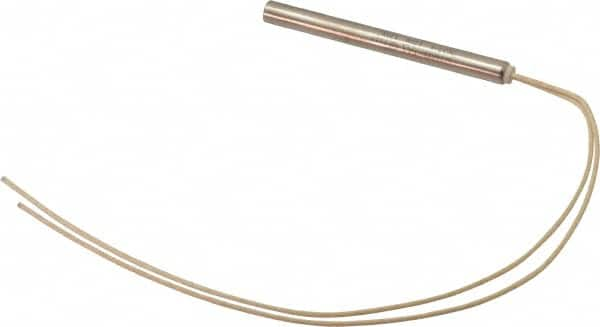 Hotwatt - 120 Volt, 3/8" Diam, 220 Watt, Low Density Cartridge Heater - 4" Long, 50 Watts per Sq In - A1 Tooling