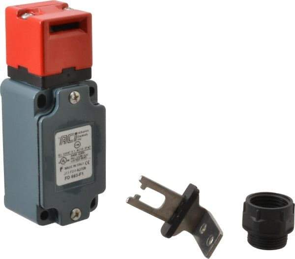 ACI - 10 Amp, 24-300 VDC, 250-600 VAC, 2 Pole Fused Safety Switch - 10 Amp, 24-300 VDC, 250-600 VAC, 1.57 Inch Wide x 1-1/2 Inch Deep x 4.29 Inch High, Nonmetallic, NO/NC Contact Configuration - A1 Tooling