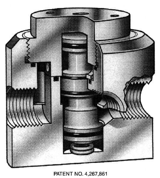 Simtech - 1-1/2" MPT Diverator Air Valve - 150 Max psi, PVC/EPDM Material - A1 Tooling