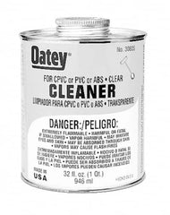 Oatey - 1 Gal All-Purpose Cleaner - Clear, Use with ABS, PVC & CPVC For All Diameters - A1 Tooling