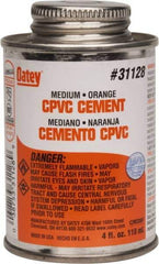 Oatey - 4 oz Medium Bodied Cement - Orange, Use with CPVC & CTS up to 6" Diam - A1 Tooling