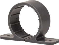 Oatey - 1-1/2" Pipe, Standard Pipe Clamp - Gray, Polypropylene - A1 Tooling