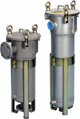 Parker - 2 Inch, Stainless Steel, Bag Filter Housing - FNPT End Connection, 160 GPM Max Flow - A1 Tooling