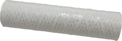 Parker - 2-1/2" OD, 5µ, Cotton String-Wound Cartridge Filter - 10" Long - A1 Tooling