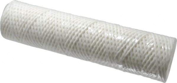 Parker - 2-1/2" OD, 25µ, Cotton String-Wound Cartridge Filter - 10" Long - A1 Tooling