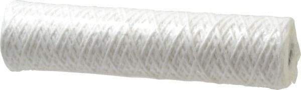 Parker - 2-1/2" OD, 5µ, Cotton String-Wound Cartridge Filter - 10" Long - A1 Tooling