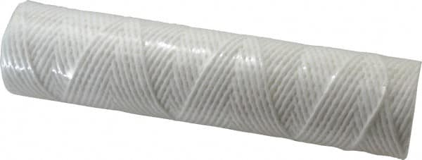 Parker - 2-1/2" OD, 10µ, Cotton String-Wound Cartridge Filter - 10" Long - A1 Tooling