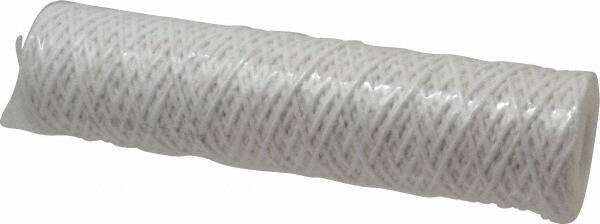 Parker - 2-1/2" OD, 5µ, Acetate Cotton String-Wound Cartridge Filter - 10" Long - A1 Tooling