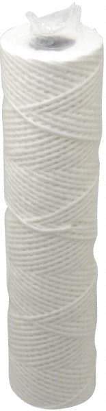 Parker - 2-1/2" OD, 10µ, Cotton String-Wound Cartridge Filter - 10" Long - A1 Tooling