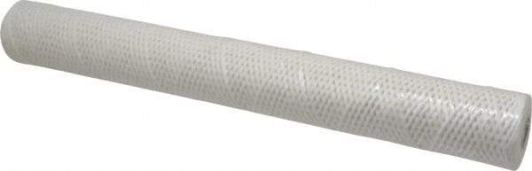 Parker - 2-1/2" OD, 25µ, Cotton String-Wound Cartridge Filter - 20" Long - A1 Tooling