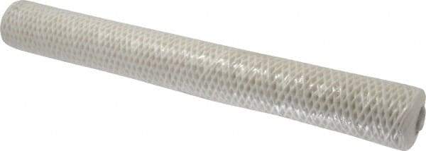 Parker - 2-1/2" OD, 50µ, Cotton String-Wound Cartridge Filter - 20" Long - A1 Tooling