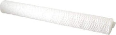 Parker - 2-1/2" OD, 50µ, Acetate Cotton String-Wound Cartridge Filter - 20" Long - A1 Tooling