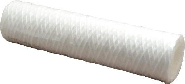 Parker - 2-1/2" OD, 5µ, Polypropylene Cotton String-Wound Cartridge Filter - 10" Long - A1 Tooling