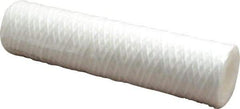 Parker - 2-1/2" OD, 5µ, Polypropylene Cotton String-Wound Cartridge Filter - 10" Long - A1 Tooling