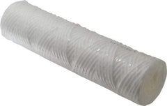 Parker - 2-1/2" OD, 25µ, Polypropylene Cotton String-Wound Cartridge Filter - 10" Long - A1 Tooling