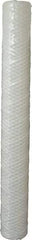 Parker - 2-1/2" OD, 50µ, Polypropylene Cotton String-Wound Cartridge Filter - 20" Long - A1 Tooling