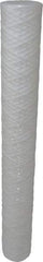 Parker - 2-1/2" OD, 5µ, Polypropylene Cotton String-Wound Cartridge Filter - 20" Long - A1 Tooling