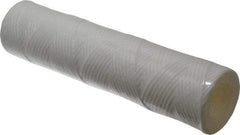 Parker - 2-1/2" OD, 10µ, Polypropylene Cotton String-Wound Cartridge Filter - 10" Long - A1 Tooling