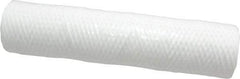 Parker - 2-1/2" OD, 25µ, Polypropylene Cotton String-Wound Cartridge Filter - 10" Long - A1 Tooling