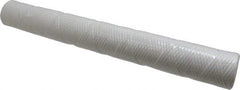 Parker - 2-1/2" OD, 25µ, Polypropylene Cotton String-Wound Cartridge Filter - 20" Long - A1 Tooling