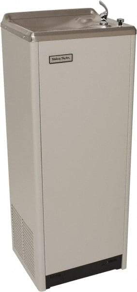 Halsey Taylor - 13.5 GPH Cooling Capacity Deluxe Floor Standing Water Cooler & Fountain - Vinyl Cabinet, 690 Watts, 7.5 Full Load Amperage, 0.2 hp - A1 Tooling