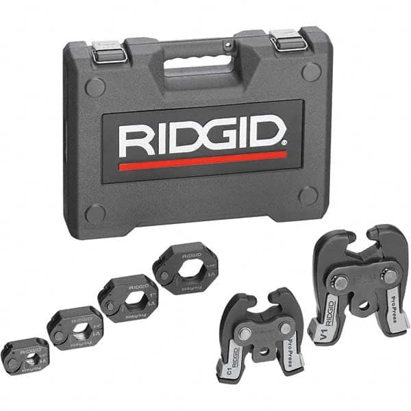 Ridgid - Presser Replacement Jaws Type: Press Ring Kit Jaw Size Range: 1/2" to 1-1/4" (Inch) - A1 Tooling