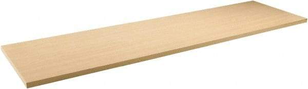 ECONOCO - Open Shelving Accessory/Component - Melamine Finish, 48" Long, Use with Alta System - A1 Tooling