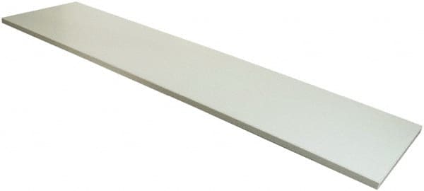 ECONOCO - Open Shelving Accessory/Component - Melamine Finish, 48" Long, Use with Slatwall, Gridwall or Slotted Standard Brackets - A1 Tooling