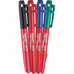 Milwaukee Tool - Markers & Paintsticks Type: Clog Resistant Color: Multi-Color - A1 Tooling