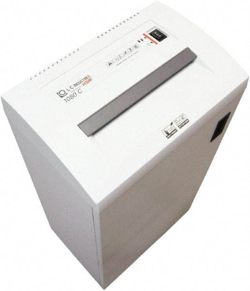 Ability One - 1/8 x 1-1/8" Strip, Single State Mixed Media Destroyer Cross Cut Shredder - 15-3/4" Long x 28-1/2" Wide x 11" High, Level 3 Security - A1 Tooling