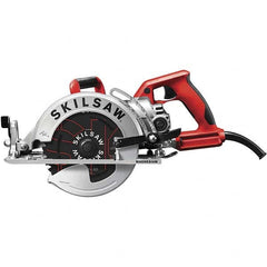 Skilsaw - 15 Amps, 7-1/4" Blade Diam, 5,300 RPM, Electric Circular Saw - 120 Volts, 8' Cord Length, 5/8" Arbor Hole, Left Blade - A1 Tooling