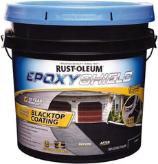 Rust-Oleum - 2 Gal Pail Flat Black Blacktop Coating - <50 g/L VOC Content - A1 Tooling