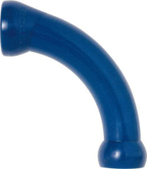 Loc-Line - 1/2" Hose Inside Diam, Coolant Hose Extended Elbow - For Use with Loc-Line Modular Hose System - A1 Tooling