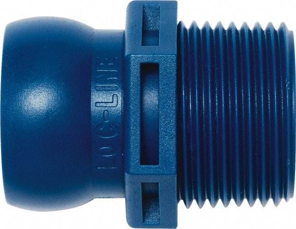 Loc-Line - 3/4" Hose ID, Male to Female Coolant Hose Connector - 3/4" BSPT, For Loc-Line Modular Hose Systems - A1 Tooling