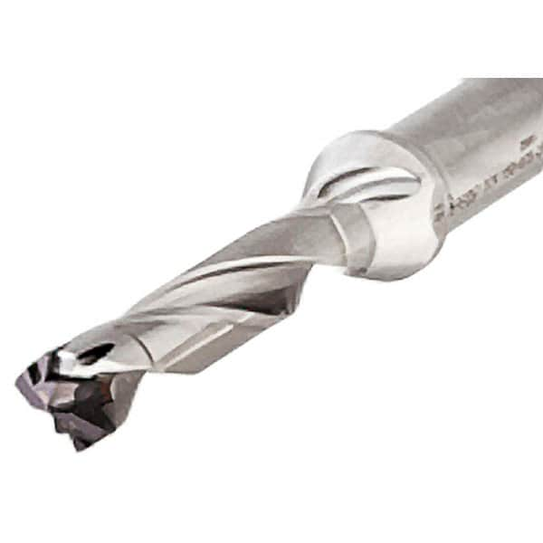 Iscar - 0.571" to 0.587" Diam, 3xD, 1.71" Max Depth, 5/8" Shank Diam, 4.4" OAL, Replaceable-Tip Drill - FCP, ICK, ICK-2M, ICM, ICP, iCP-2M Insert, 37345253 Toolholder, Series SumoCham - A1 Tooling