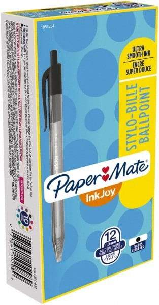 Paper Mate - 1mm Ball Point Retractable Ball Point Pen - Black - A1 Tooling