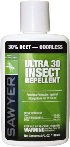 Sawyer - 4 oz 30% DEET Lotion - For Mosquitos, Ticks, Biting Flies, Gnats, Chiggers - A1 Tooling