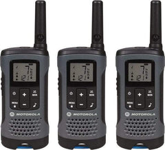 Motorola - 16 Mile Range, 22 Channel, 0.5 & 1.5 Watt, Series Talkabout, Recreational Two Way Radio - FRS/GMRS Band, 462.55 to 467.7125 Hz, AA & NiMH Battery, 12 NiMH & 29 AA hr Life, 12.87" High x 10.83" Wide x 1.78" Deep, Low Battery Alerts - A1 Tooling