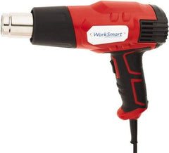 Value Collection - 572 to 932°F Heat Setting, Heat Gun - 120 Volts, 12.5 Amps, 1,500 Watts, 6' Cord Length - A1 Tooling