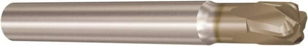 Seco - 10mm, 4 Flute, Single End, Solid Carbide, 3mm Corner Radius End Mill - 80mm OAL, 10° Helix, Right Hand Flute, 3mm LOC, Right Hand Cut, 32mm Extended Reach - A1 Tooling